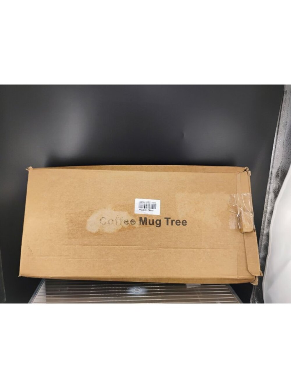 Coffee Mug Tree Rack Matte Black Compact Design For Countertops - Picture 6 of 6